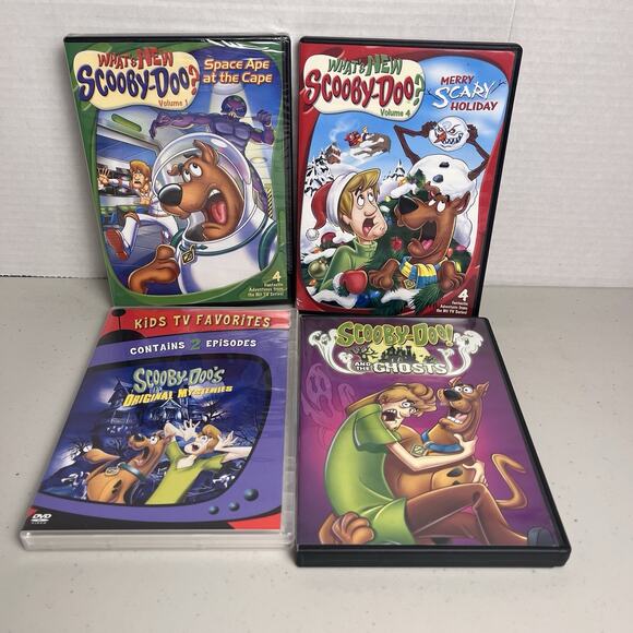 Scooby Doo DVD Lot Merry Scary Holidays Original Mysteries Ghosts Space Ace TV - Picture 1 of 10